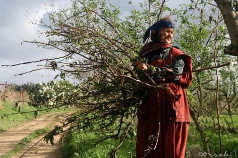  ‟Makia‟, 65 years old, a farmer since she was 10. Tekelsa, Tunisia.